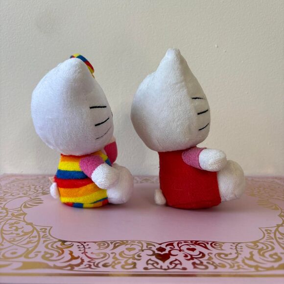 Vintage Hello Kitty Sanrio Plush Bundle lot 2 Piece TY - Picture 4 of 6
